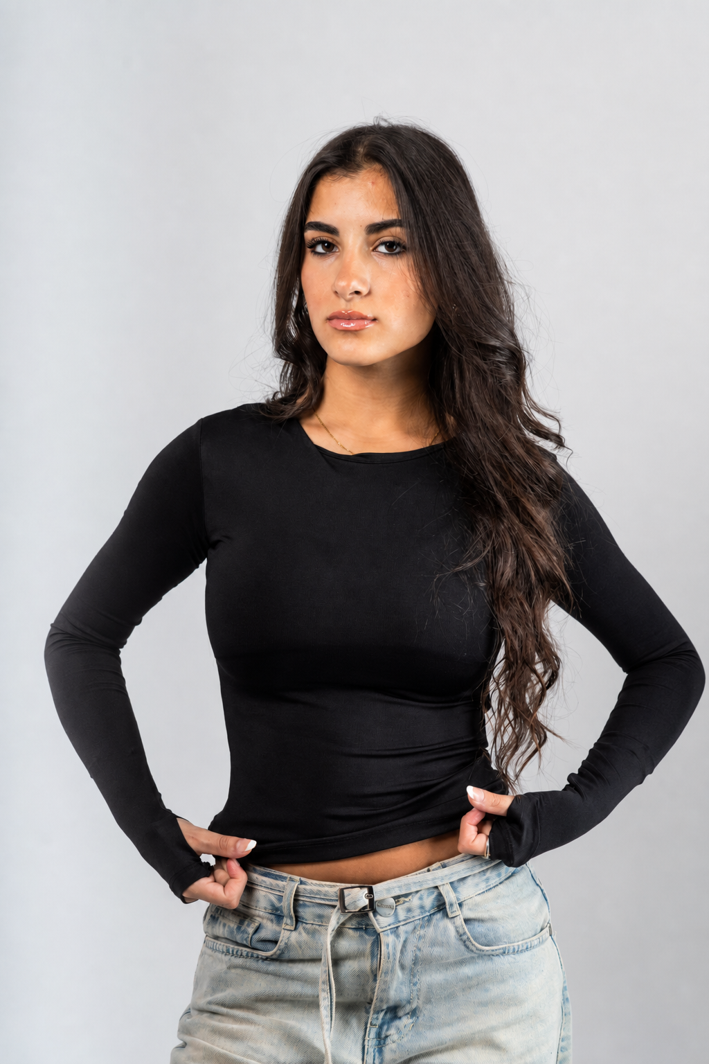 Seamless Full-Sleeve Top